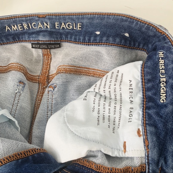 American Eagle Next Level Stretch Hi-Rise Distressed Jegging - Picture 4 of 5